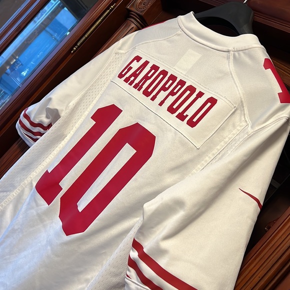 NIKE NFL SF 49ers Classic Jimmy GAROPPOLO #10 White JERSEY! - Picture 5 of 8